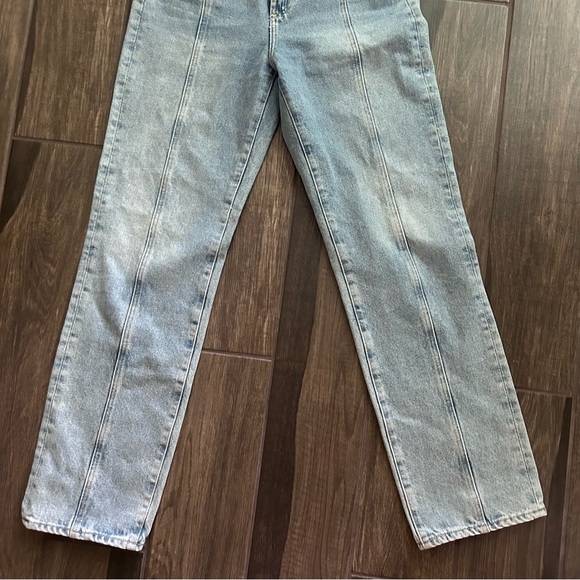 Adriano Goldschmied Paneled Alexxis Vintage Straight Leg Jeans in Showroom Sz 26 - Picture 5 of 11